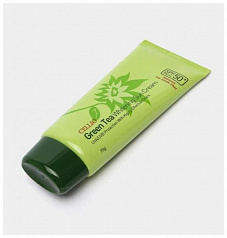Солнцезащитный крем для лица Cellio Green Tea Whitening Sun Cream SPF50:uz:Yuzni quyoshdan himoyalovchi Cellio Green Tea Whitening Sun Cream SPF50