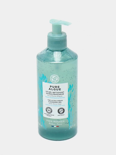 Ультра освежающий гель для умывания Yves Rocher Pure Algue, 390 мл