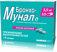 BRONXO MUNAL P kapsulalar  3,5mg N10