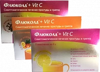 FLYUKOLD + VIT C poroshok so vkusom limona 5g N5