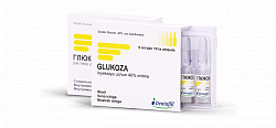 GLYUKOZA inyeksiya uchun eritma 5ml