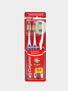 Зубная щётка Colgate Классика здоровья, средней жёсткости, 2+1