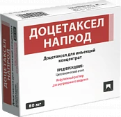 ДОЦЕТАКСЕЛ НАПРОД концентрат 120мг/3мл