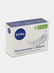 Крем-мыло Nivea Увлажнение и забота, с миндальным маслом, 100 г