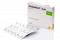 LYUKAMONT KIDS tabletkalari 5mg N28