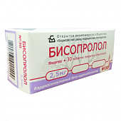 BISOPROLOL tabletkalari 2,5mg N30