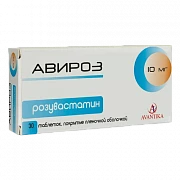 AVIROZ tabletkalari 10mg N30