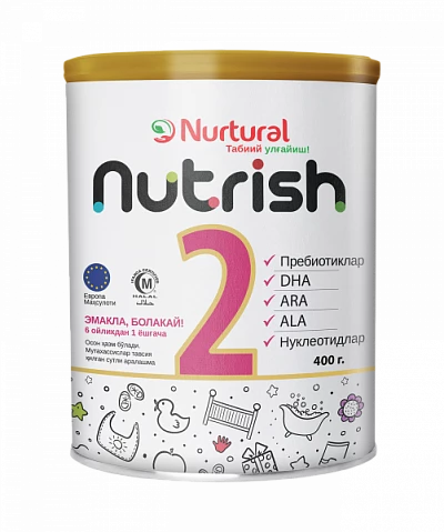 Детская смесь Nutrish 2, 400g:uz:Nutrish 2, 400 g