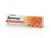 ДИКЛАК 50,0 гель 5%