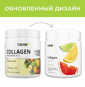 Kollagen s vitamini va gialuron kislotasi bilan kukun, teri va soch qo'shimchasi, ligament qo'shimchasi, kollagen peptid ta'mi bilan