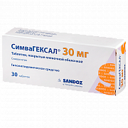 СИМВАГЕКСАЛ 0,03 таблетки N30