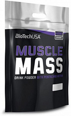 Гейнер Biotech Muscle Mass 4 кг (ваниль):uz:Gainer Biotech mushak massasi 4 kg (vanil)