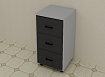 Тумба выкатная 450*520*760  мм:uz:Rolling shkafi 450 * 520 * 760 mm