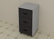 Тумба выкатная 450*520*760  мм:uz:Rolling shkafi 450 * 520 * 760 mm