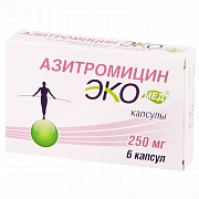 ЭКОМЕД таблетки 250мг N6