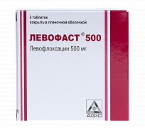 LEVOFAST 250 tabletkalari 500mg N5