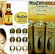 Масло для волос нацеленное на образование новых луковичек - Nuzen Gold