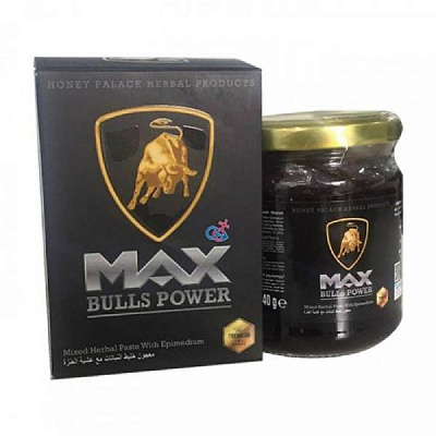 Эпимедиумная паста для мужчин Max Bulls Power:uz:Erkaklar uchun epimedium pastasi Max Bulls Power