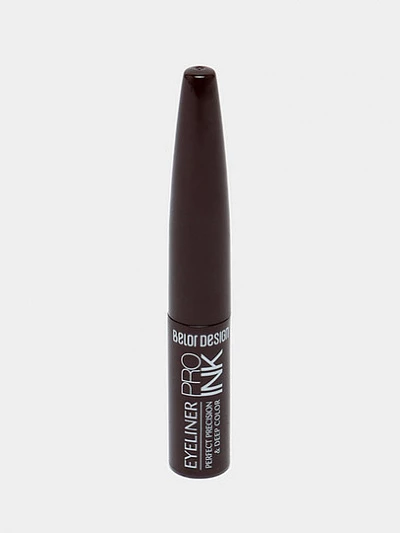 Подводка для глаз Belor Design PRO INK, тон 2 Шоколадная