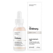 Сыворотка-пилинг с молочной кислотой The Ordinary Lactic Acid 10% + HA, 30 мл