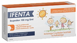 IFENTA suspenziya 5 ml 100 mg/5 ml N20