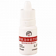 MIDOPTIK ko'z tomchilari 10ml 2,5% N1