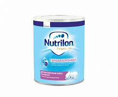 Сухая молочная смесь Nutrilon Premium Гипоаллергенный:uz:Kukunli sut aralashmasi Nutrilon Premium Гипоаллергенный