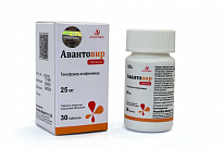 Avantovir tabletkalari 25 mg N30