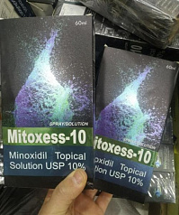 Mitoxess 10 для роста бороды и волос:uz:Mitoxess 10 soqol va soch o'sishi uchun
