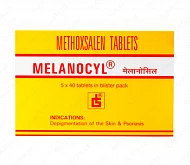 Таблетки Меланоцил (Melanocyl) от витилиго:uz:Vitiligodan Melanosil (Melanotsil) planshetlari