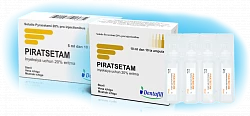 PIRASETAM inyeksiya uchun eritma 10ml 20% N10