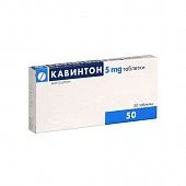 KAVINTON tabletkalari 5mg N50
