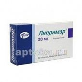 LIPRIMAR 0,02 tabletkalari N30