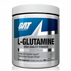 Глютамин GLUTAMINE GAT 60 порций