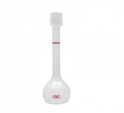 Колба мерная 25 мл, пластиковая:uz:25 ml hajmli shisha, plastik