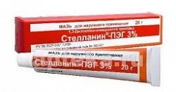 СТЕЛЛАНИН ПЭГ мазь 3%