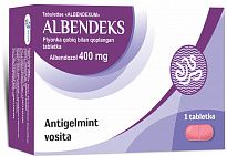 ALBENDEKS tabletkalari 400mg N1