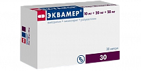 EKVAMER 10mg+20mg+20mg kapsulalar  N30