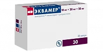 EKVAMER 10mg+20mg+20mg kapsulalar  N30