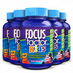 Витамины для детей Focus factor Kids (150 шт.):uz:Bolalar uchun vitaminlar Fokus faktor Kids (150 dona)