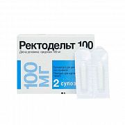 REKTODELT 100 suppozitorii 100mg N2