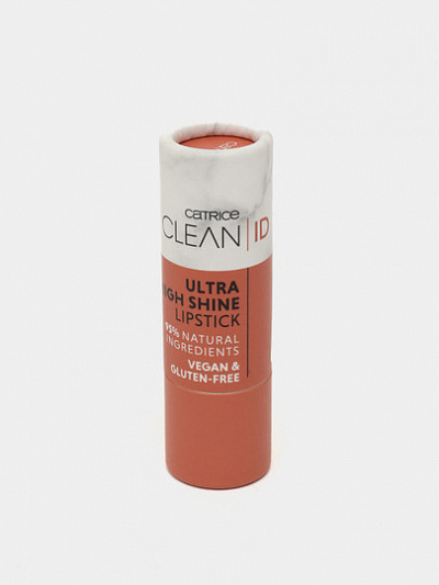 Помада для губ Clean ID Ultra High Shine Lipstick, 020 Quite Peachy