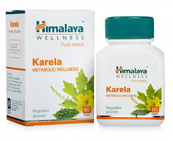 Карела Хималая (Karela Himalaya) для метаболизма и сахарного диабета, 60 таблеток :uz:Metabolizm va diabet uchun Karela Himolaya, 60 tabletka