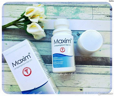 Роликовый антиперспирант Maxim (Максим):uz:Rolikli antiperspirant Maksim (Maksim)