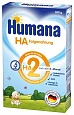 Humana HA 2 Гипоаллергенная последующая смесь 300 гр