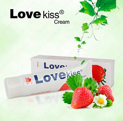 Лубрикант Love Kiss Клубничный 100 мл:uz:Lubricant Love Kiss Qulupnay 100 ml