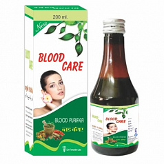 Натуральный сироп для очищения крови Blood Care 200 мл:uz:Tabiiy qonni tozalash siropi Blood Care 200 ml