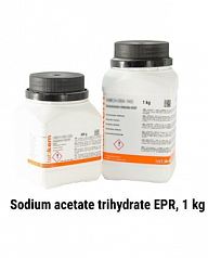 Тригидрат ацетата натрия, 1 кг / Sodium acetate trihydrate EPR, 1 kg