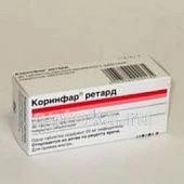 КОРИНФАР РЕТАРД 0,02 таблетки N50
