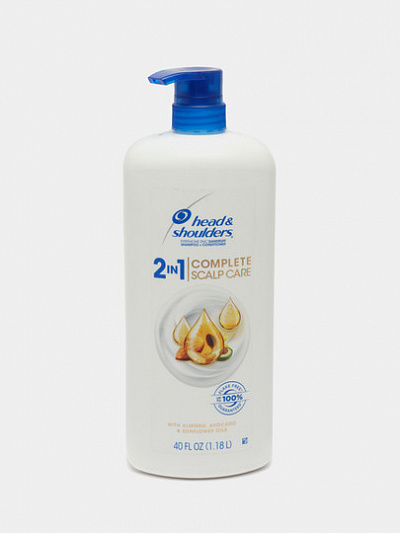 Шампунь Head & Shoulders, с маслами миндаля, авокадо и подсолнечника